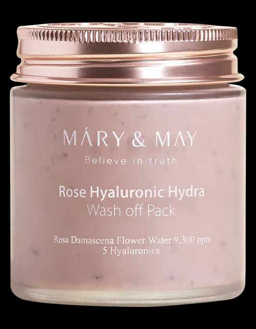 Mary&May Rose Hyaluronic Hydra Wash off Pack 125 g
