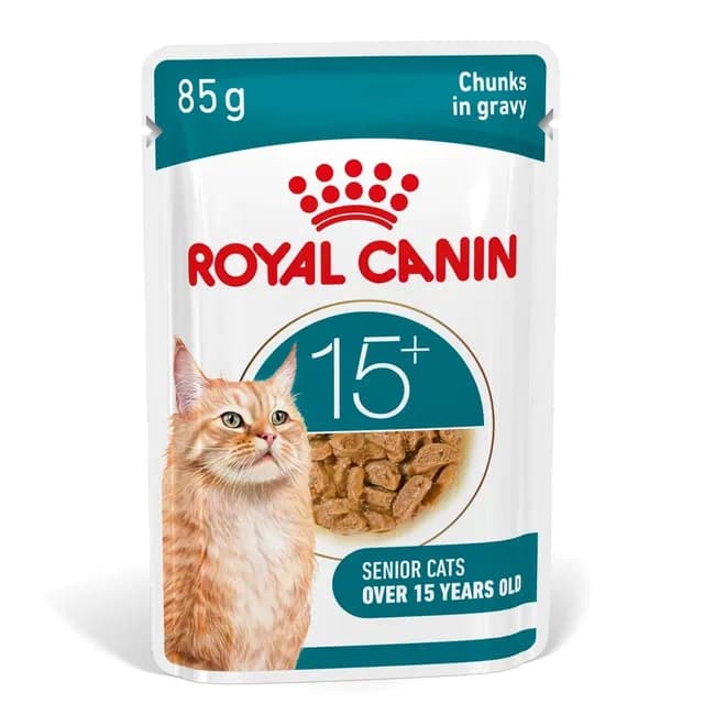 Royal Canin Ageing 15+ Bitar i Sås Våtfoder för Katt 1,02 kg