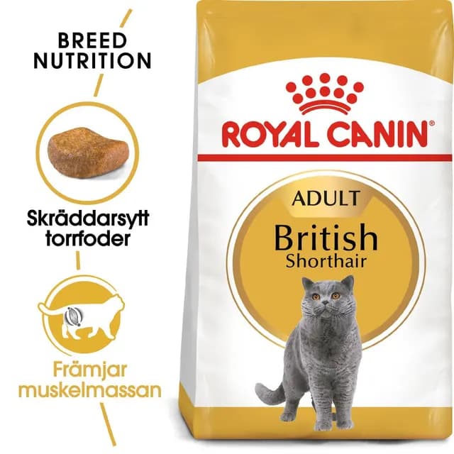 Royal Canin British Shorthair Adult Torrfoder för Katt 2 kg