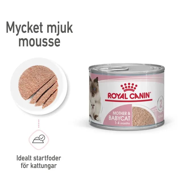 Royal Canin Mother & Babycat Mousse Våtfoder för Katt & Kattunge 2,34 kg