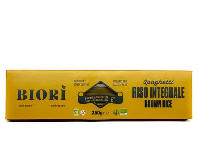 Biori Råris Pasta Spaghetti EKO Glutenfri 250 g