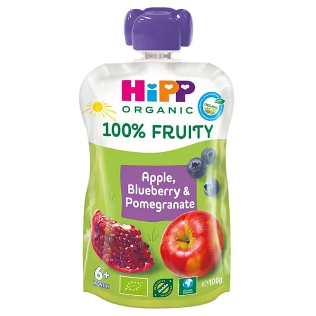 Hippis Äpple/Blåbär/Granatäpple 6m 100g