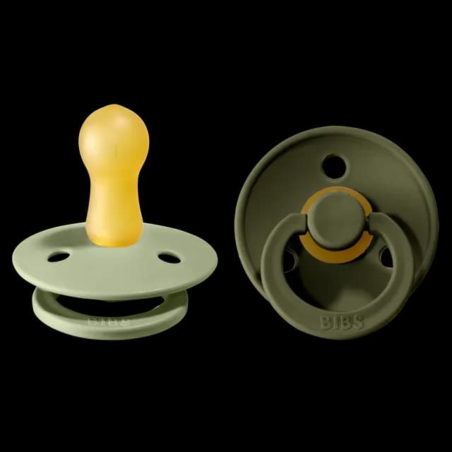 BIBS Colour Latex Size 2 Sage/Hunter Green 2-pack