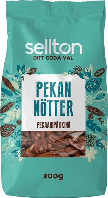 Sellton Pekannötter 200 g