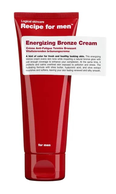 Recipe for men Energizing Bronze Cream 75 ml