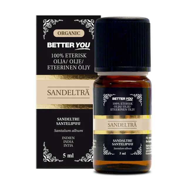 Better You Eterisk Sandelträolja EKO 5 ml