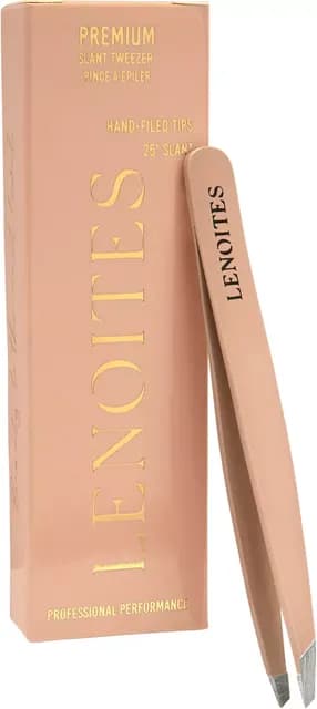 Lenoites Premium Slant Tweezer