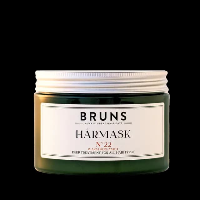 BRUNS Hårmask Nº22 Warm Bergamot 350 ml