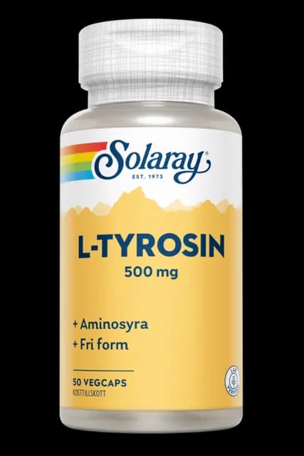 Solaray L-tyrosin 50 kapslar