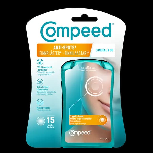 Compeed Finnplåster Conceal & Go 15 st