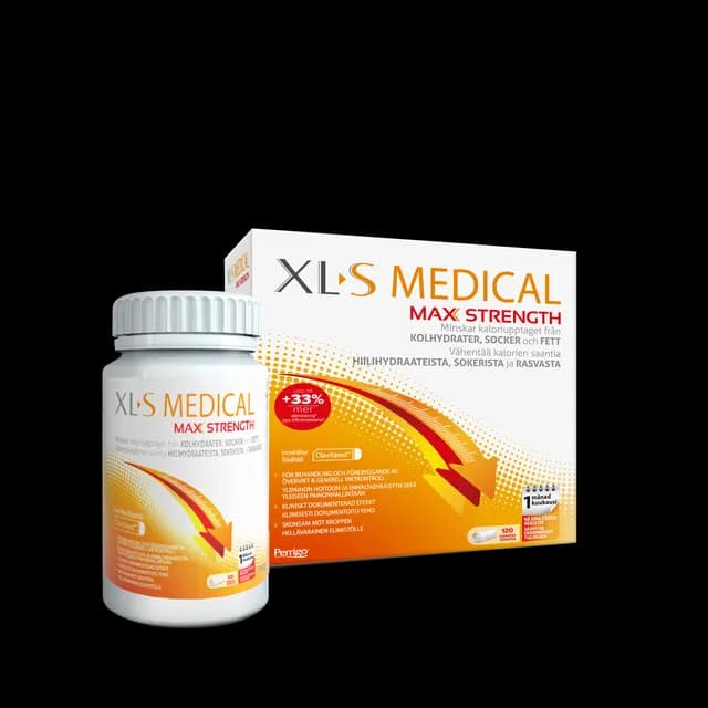 XL-S Medical Max Strength 120 tabletter