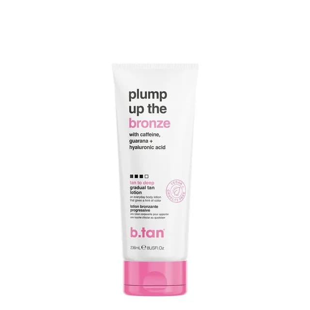 b.tan Plump Up The Bronze Gradual Tan Lotion 236 ml