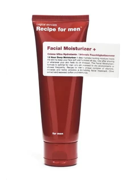 Recipe for men Facial Moisturizer Plus 75 ml
