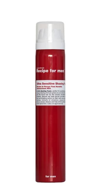 Recipe for men Ultra Sensitive Shaving Foam 100 ml
