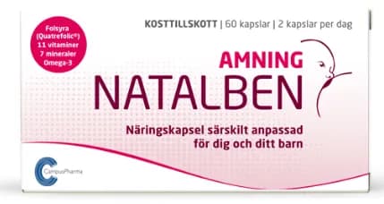 Natalben Amning 60 kapslar