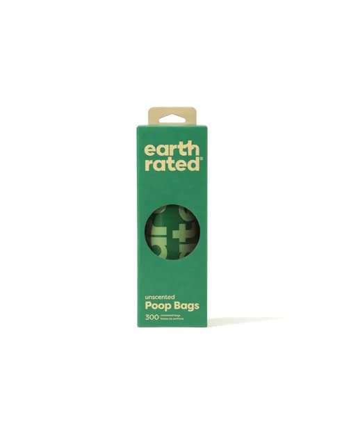 Earth Rated Hudbajspåsar Single Oparfymerade 300 st