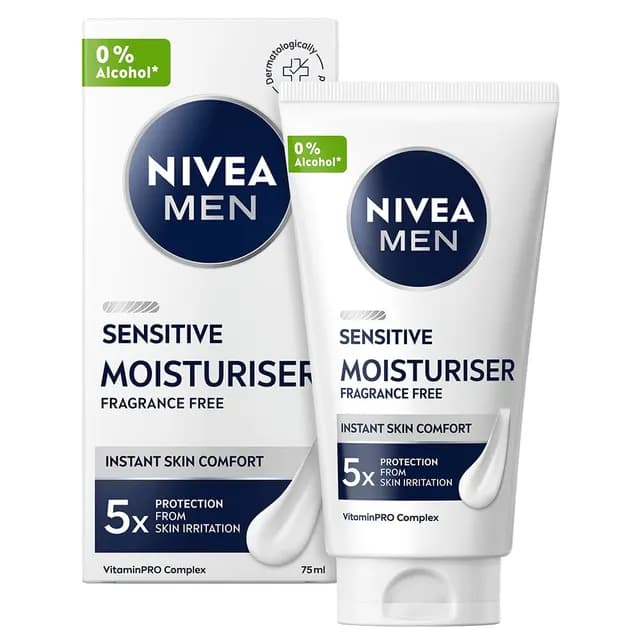 NIVEA Ansiktskräm Sensitive Mosituriser Face Cream 75 ml