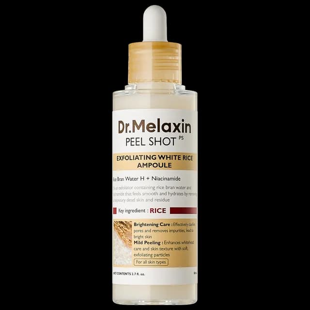 Dr.Melaxin Peel Shot Exfoliating White Rice Ampoule 80 ml