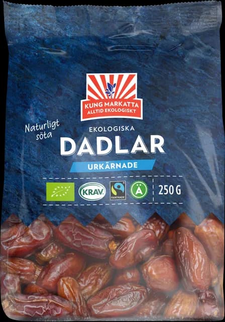 Kung Markatta Dadlar KRAV 250 g