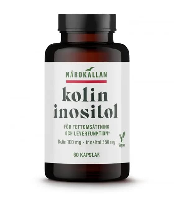 Närokällan Kolin Inositol 60 kapslar