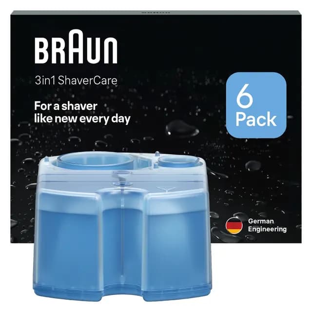 Braun 3-in-1 ShaverCare Refill Rengöring för SmartCare Center 6 st