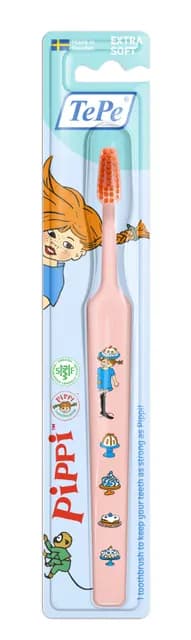 TePe Kids Pippi Extra Soft Tandborste 1-pack