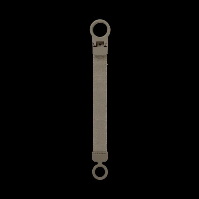 BIBS Pacifier Clip Loop Dark Oak