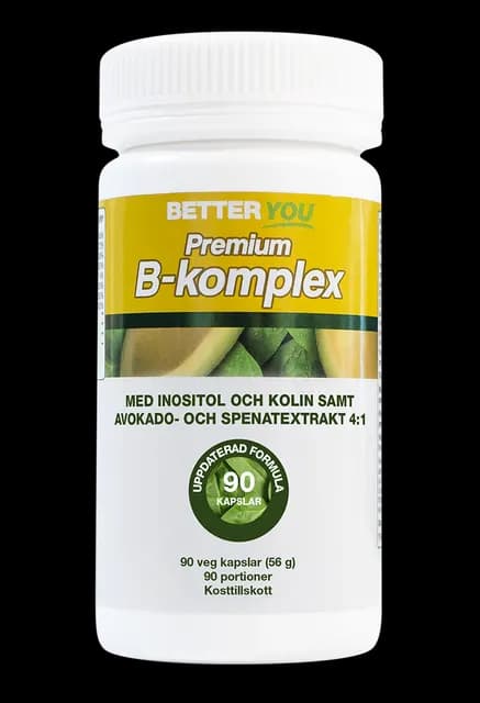 Better You Premium B-komplex 90 kapslar
