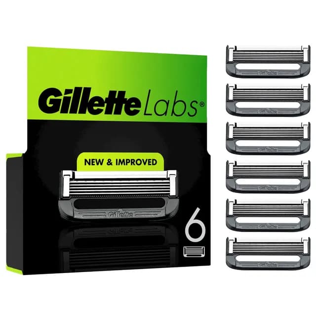 GilletteLabs Rakblad 6 st