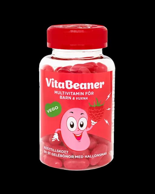 VitaBeaner Hallon 90 tuggtabletter
