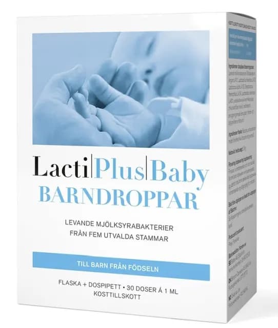 Lactiplus Baby Barndroppar 30 ml