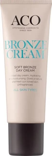 ACO Face Soft Bronze Day Cream Parfymfri Tonad Dagkräm 50 ml