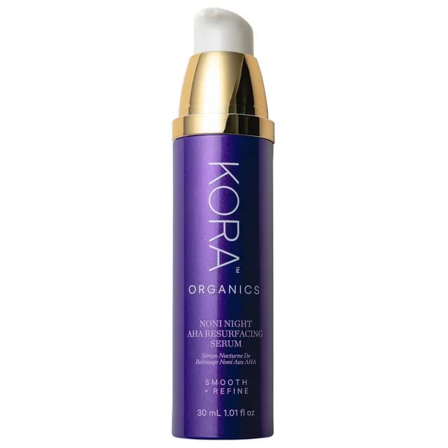 KORA Organics Noni Night AHA Resurfacing Serum 30 ml