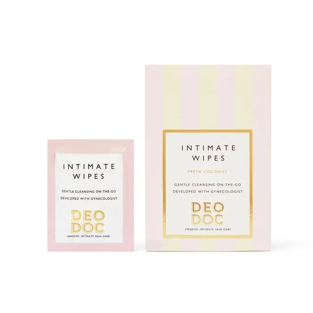 DeoDoc Intimate Wipes Fresh Coconut 10 st