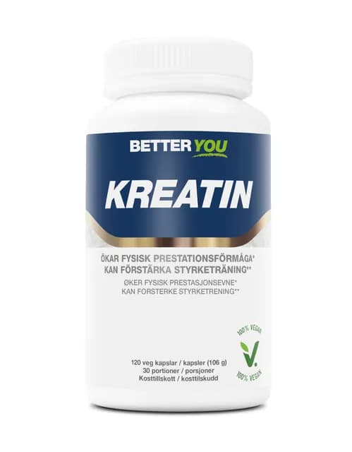 Better You Kreatinkapslar 120 kapslar