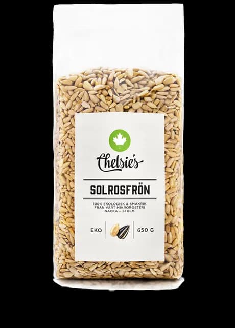 Chelsie's Solrosfrön 650 g