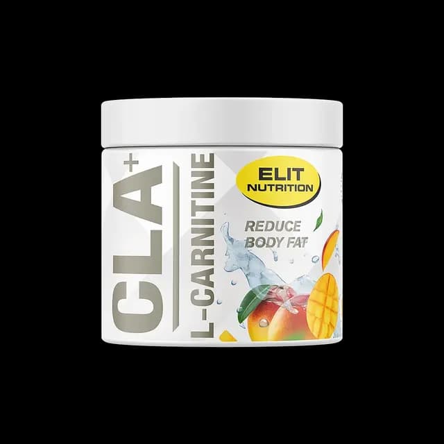 Elit Nutrition CLA + L-Carnitine Fettförbränningspulver Mango 180 g