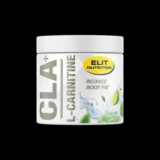 Elit Nutrition CLA + L-Carnitine Fettförbränningspulver Citrus 180 g