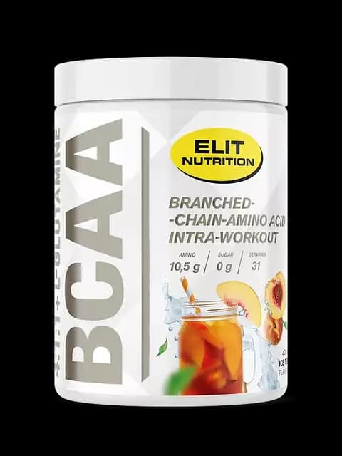 Elit Nutrition BCAA 4:1:1 + L-glutamine med Elektrolyter Ice Tea 400 g