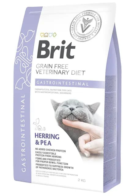 Brit Veterinary Diet Cat Gastrointestinal Grain Free 2 kg