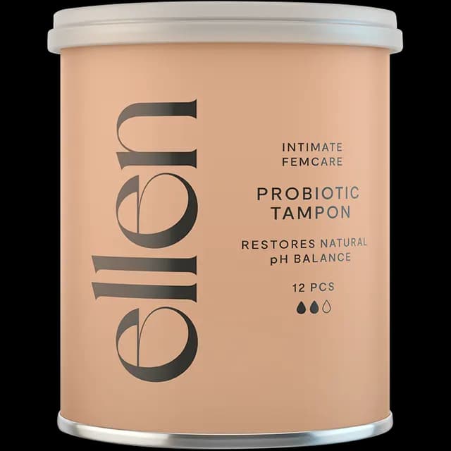 Ellen Probiotic Tampon Medium 12 st