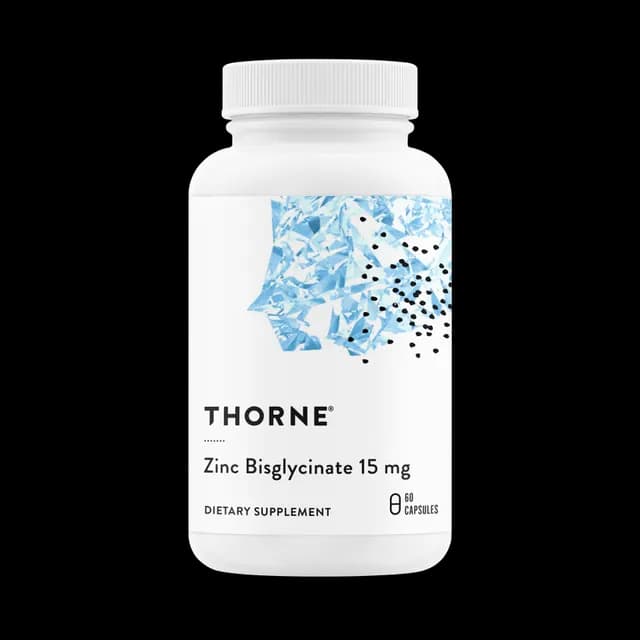 Thorne Zinc Bisglycinate 15 mg 60 kapslar