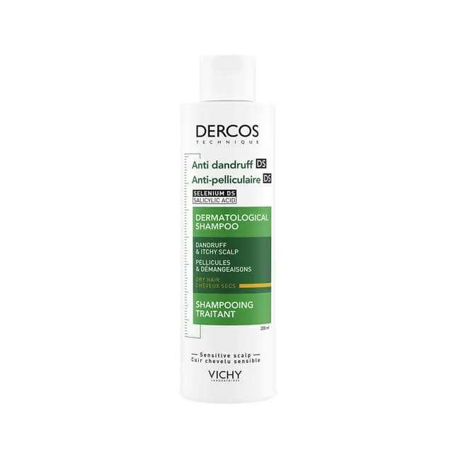 Vichy Dercos Anti-Dandruff Mjällschampo Torrt hår 200 ml