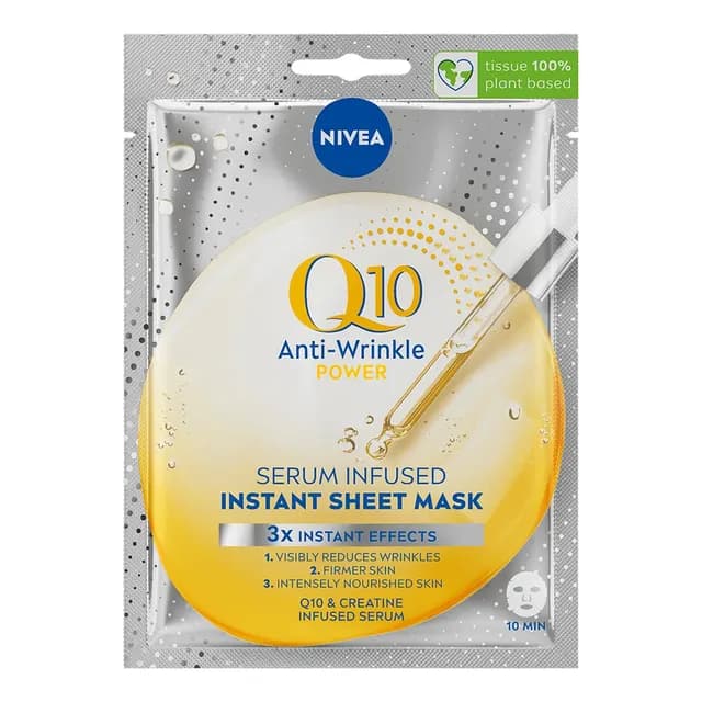 NIVEA Q10 Anti-Wrinkle Power Sheet Mask 1 st