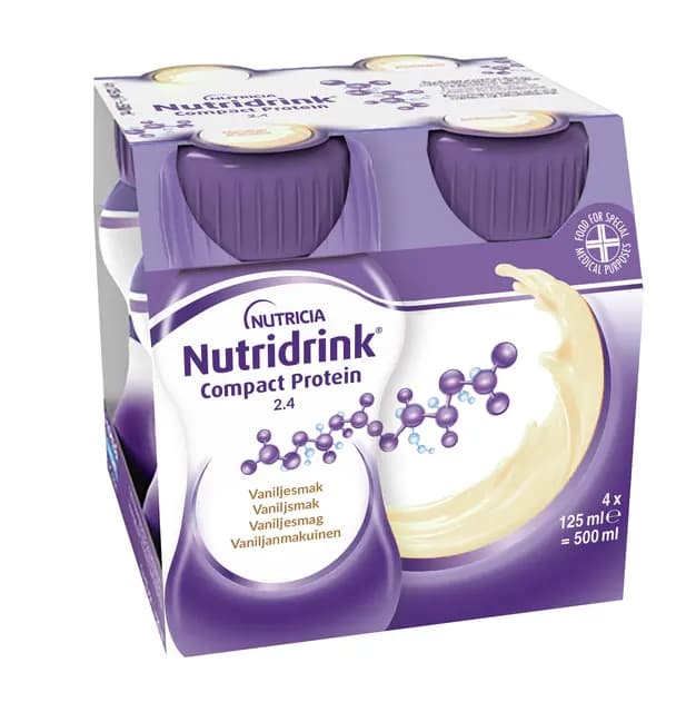 Nutridrink Compact Protein Vanilj 4 x 125 ml