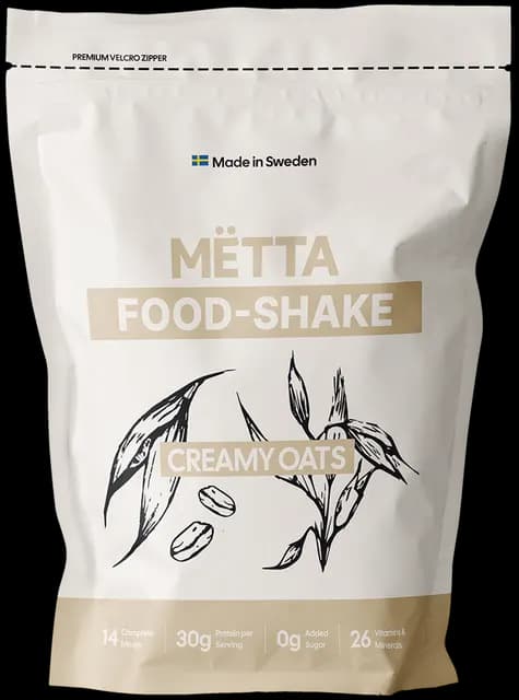 MËTTA Food Shake Creamy Oats 1400 g