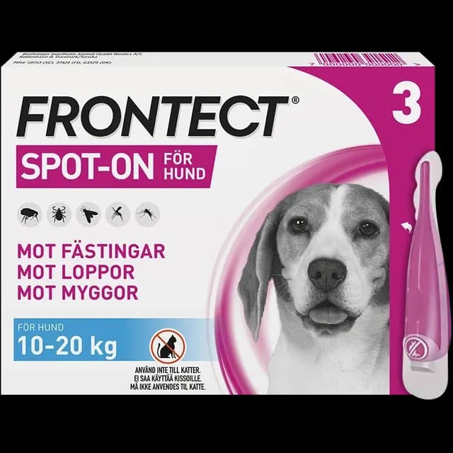 Frontect Spot-on Hund M 10-20 kg 3 x 2 ml