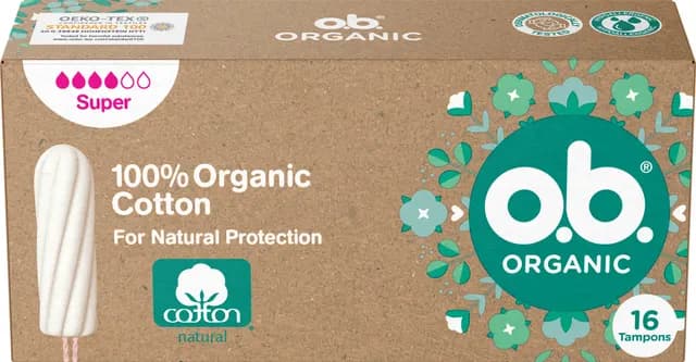 O.b Organic Super 16 st