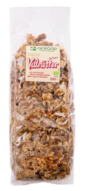 Biofood Valnötter Halvor 750 g