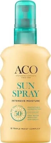 ACO Sun Pump Spray SPF50+ Parfymfri Solskydd Kropp 175 ml